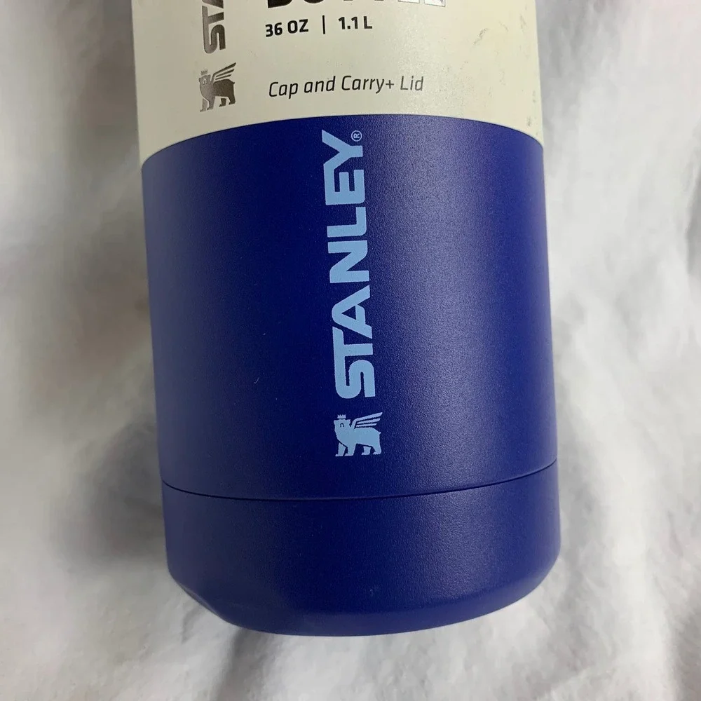 Stanley Aerolight Iceflow‎ Bottle 36 oz Blue Cap Carry Lid Insulated - Picture 4 of 9